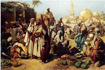 unknow artist Arab or Arabic people and life. Orientalism oil paintings  382 oil painting picture